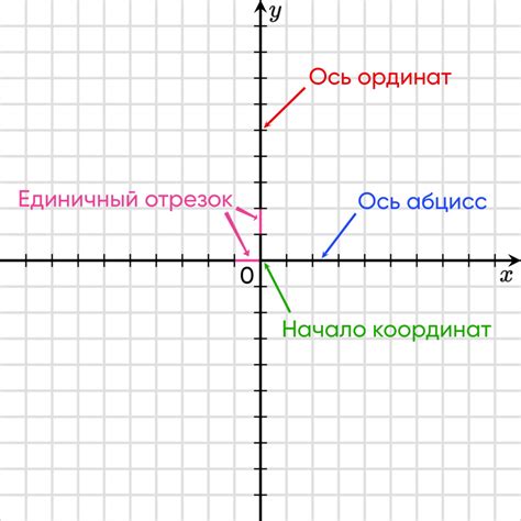 Абсцисса и ордината: понятие и взаимосвязь