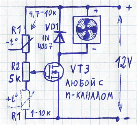 Автоматическое включение/выключение вентилятора радиатора