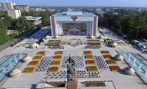 Ала-Тоо площадь: символ города и место проведения праздников