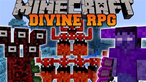 Бесплатные альтернативы для загрузки Divine RPG в игру Minecraft