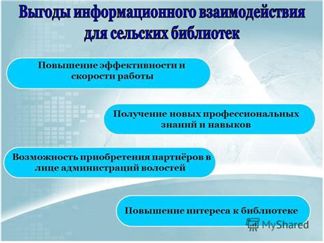 Возможность приобретения знаний и навыков