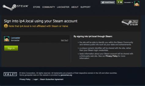 Генерация уникального ключа для интеграции вашего приложения с Steam API 64