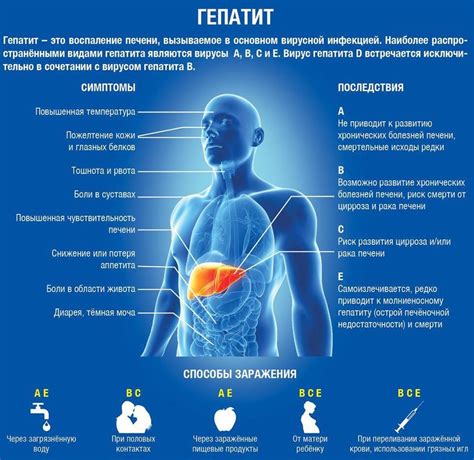 Гепатит печени: основные моменты