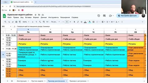 Гибкое составление расписания: создание эффективной структуры для своего времени