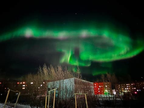 Города и населенные пункты, открывающие великолепный панорамный вид на явление северного сияния