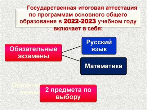 Государственная единая (итоговая) аттестация по предметам общего образования (ГЭП)