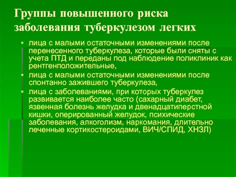 Группы повышенного риска: кто наиболее подвержен заражению известными бактериями?