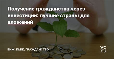 Доступ к гражданству через инвестиции