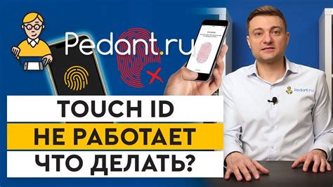 Если Touch ID не функционирует или не распознает отпечаток пальца: решение проблемы