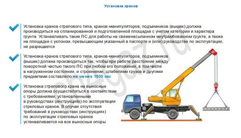 Законодательные акты и требования при регистрации крана-подъемника в Ростехнадзоре