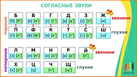 Звонкие согласные в начале слова