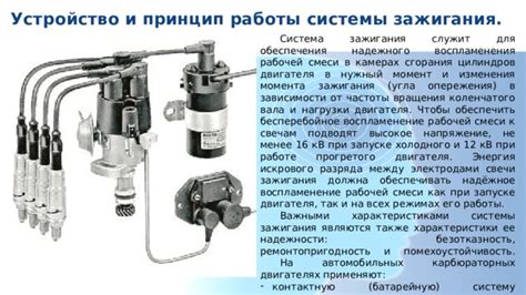 Значение надежного обеспечения работы топливонагнетательной системы