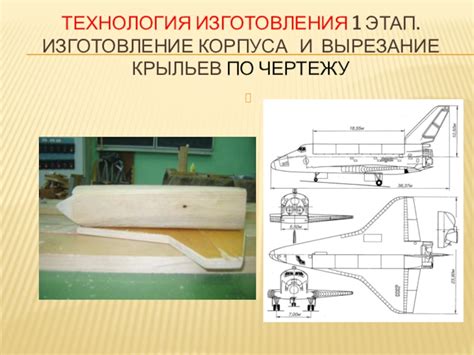 Изготовление элементов корпуса и крыльев