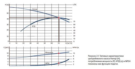 Измерение и характеристика напора насоса: основные принципы и методы