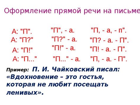 Использование кавычек в прямой речи: эффективность и правила