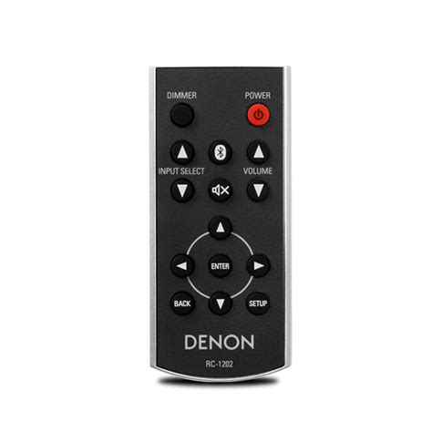 Использование универсального пульта для мультимедийного центра Denon