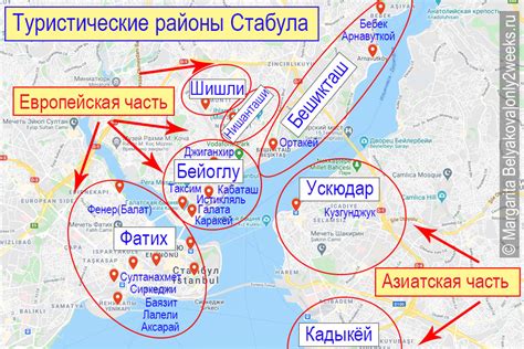 Исследуйте различные районы Стамбула