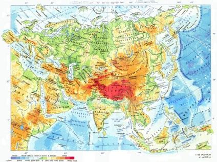 Исторические трансформации границ на территории, где Евразия и Азия переплетаются