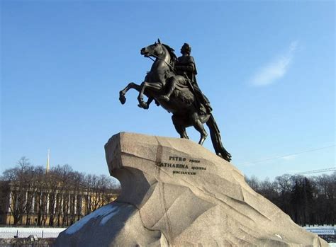 История возникновения памятника железному всаднику