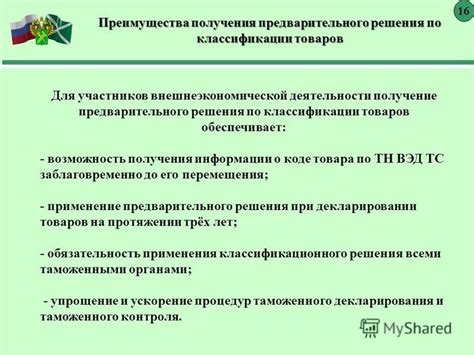 Источники информации о коде товара при декларировании