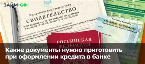 Какие документы требуются для оформления беспроцентного кредита?