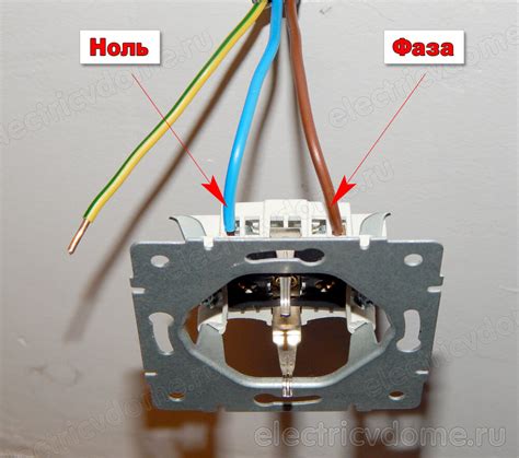 Как определить фазу и ноль в розетке без маркировки