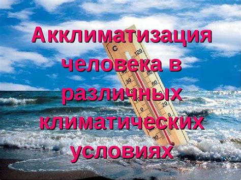 Как организм реагирует на повышенные температуры в различных климатических условиях