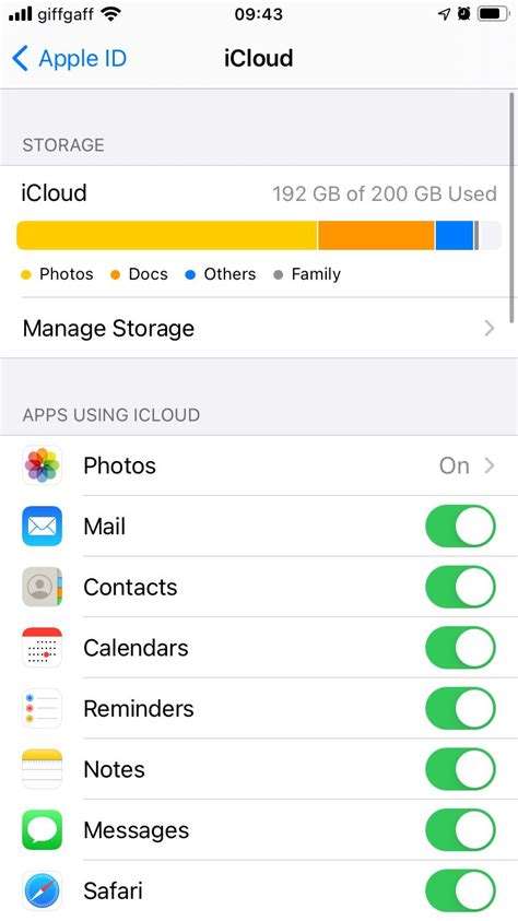 Как получить доступ к своей учетной записи iCloud на iPhone 6s
