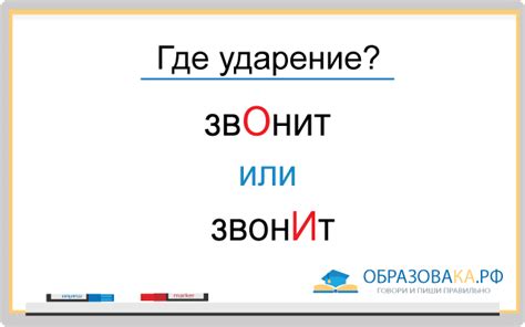 Как правильно определить ударение в слове "звонит"