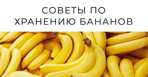 Как сохранить свежесть и вкус бананов без охлаждения