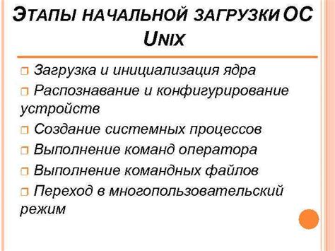 Ключевые этапы загрузки ОС: от поиска метаданных до завершения инициализации