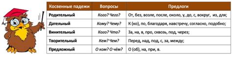 Косвенные падежи существительных: целевая или исходная локация