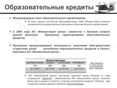 Кредиты и образовательные займы: возможности банков для финансирования образования