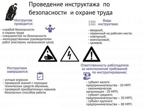 Кто должен осуществлять проведение инструктажа по безопасности труда?