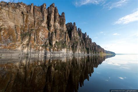 Ленские столбы: великолепие синей ели на фоне глубоких ущелий