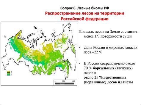 Лесные биомы и возможность появления разведчиков-гоблинов