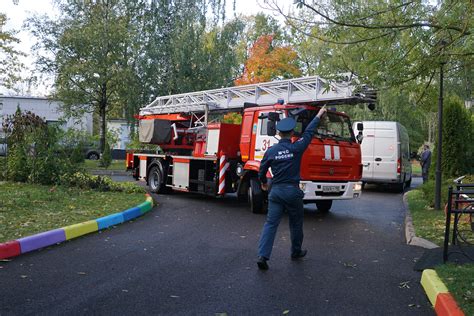 Мероприятия по тушению пламени и эвакуации жителей