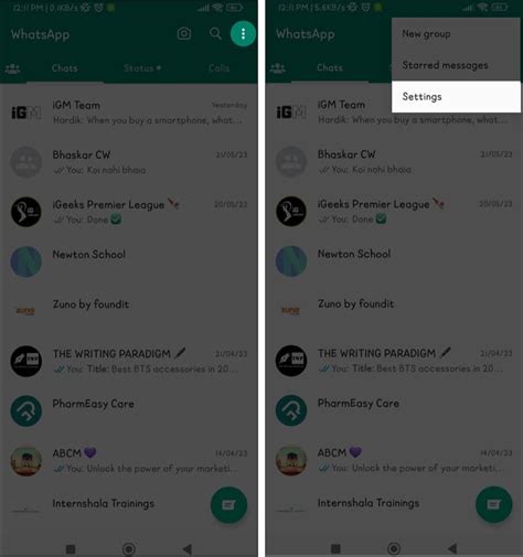 Месторасположение файлов в мессенджере WhatsApp на устройствах с операционной системой Android