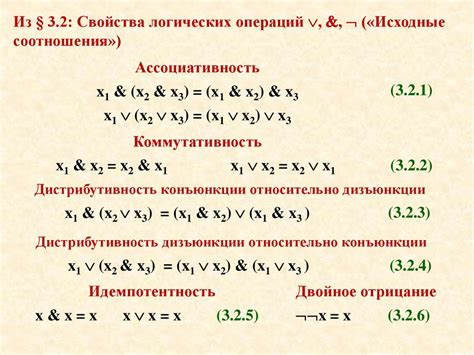 Метод подстановки и эквивалентные преобразования