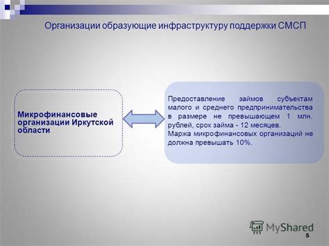 Микрофинансовые организации: поддержка для малого предпринимательства и населения