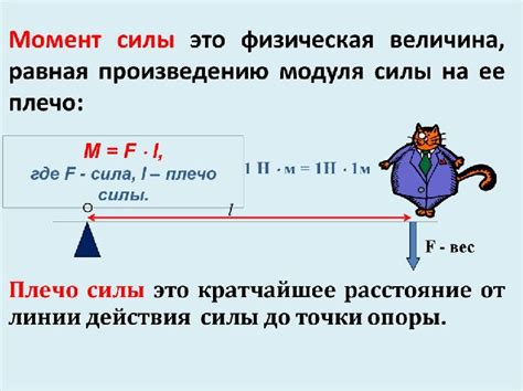 Момент силы: важное понятие в изучении движений и вращений