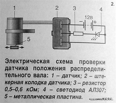 Настройка и проверка работоспособности датчика магнитного поля на автомобиле Ваз 2107