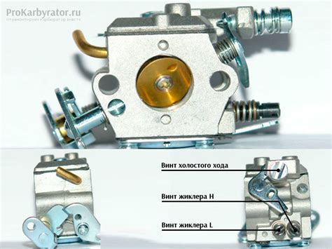 Настройка карбюратора бензопилы: ключевые моменты