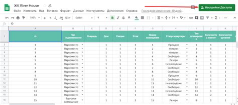 Настройка прав доступа к защищенной электронной таблице в сервисе Google Sheets