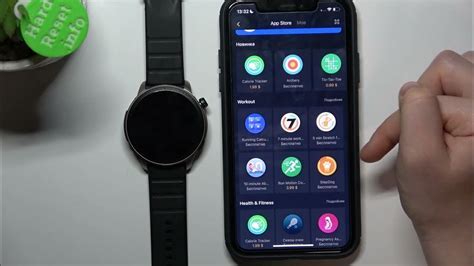 Настройка приложения Amazfit на смартфоне