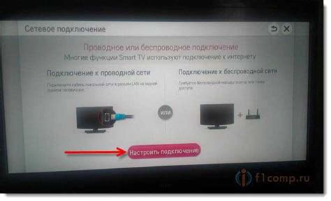 Настройка сетевого подключения на телевизоре LG Smart