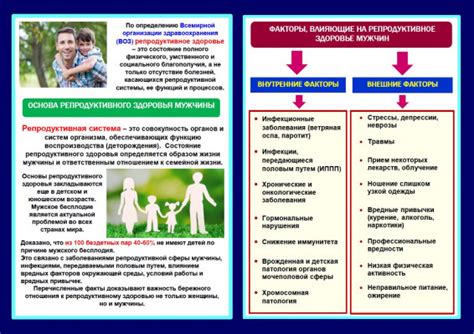 Необходимость проведения исследования на факторы, влияющие на репродуктивное здоровье мужчин