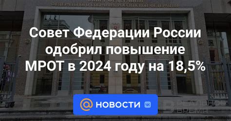 Ожидания на повышение МРОТ в 2024 году