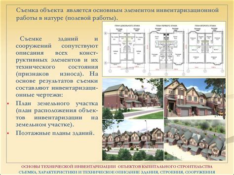 Описание здания и окружающей территории