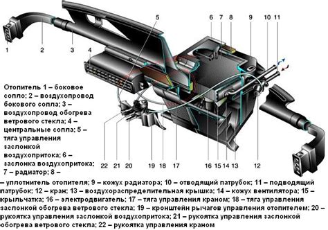 Описание местоположения клапана воздухозаборника автомобиля ВАЗ 2112